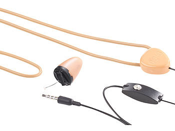 Callstel Mini-Induktions-Headset SHS-100 mit 3,5-mm-Klinkenstecker