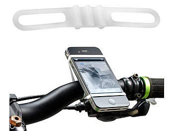 Fahrrad Handyhalter: Callstel Universal-Fahrradhalterung für Smartphones und Handys