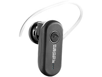 PEARL Universelles Freisprech-Headset "XHS-300" mit Bluetooth 3.0