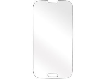 Somikon Displayschutz für Samsung Galaxy S4 gehärtetes Echtglas, 9H