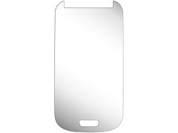 Somikon Displayschutz Samsung Galaxy S3 mini gehärtetes Echtglas, 9H