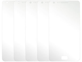 Somikon Display-Schutzfolie matt Samsung Galaxy S2 (5er-Set)