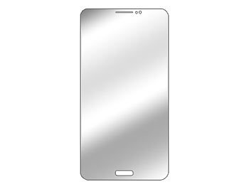 PEARL Displayschutz für Samsung Galaxy Note 3 gehärtetes Echtglas, 9H