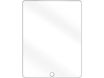 Display-Schutz für iPad: Somikon Displayschutz für Apple iPad 2/3/4 aus gehärtetem Echtglas, 9H