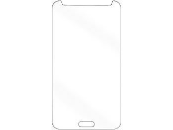 Somikon Displayschutzfolie für Samsung Galaxy Note 3, glasklar