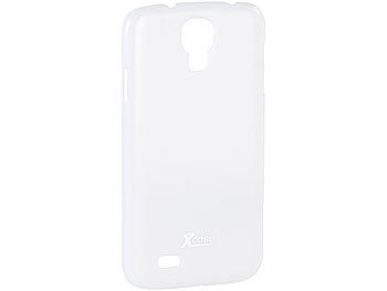 Xcase Ultradünnes Schutzcover für Samsung Galaxy S4 weiß, 0,3 mm