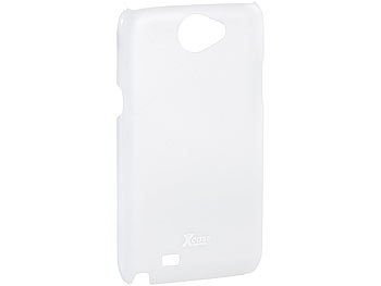 Xcase Ultradünnes Schutzcover für Samsung Galaxy Note2 weiß, 0,3 mm