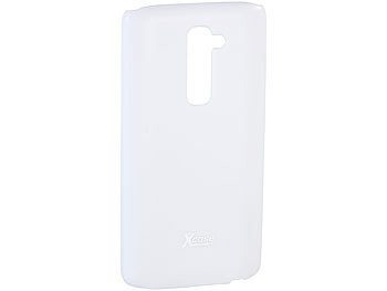 Xcase Ultradünnes Schutzcover für LG G2 weiß, 0,3 mm