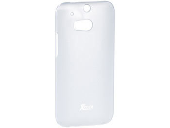 Xcase Ultradünnes Schutzcover für HTC One (M8) halbtransparent, 0,3 mm