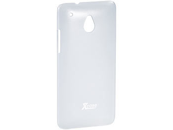 Xcase Ultradünnes Schutzcover für HTC One mini halbtransparent, 0,3 mm