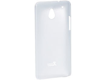 Xcase Ultradünnes Schutzcover für HTC One mini halbtransparent, 0,3 mm