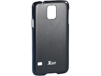 Schutzhüllen für Samsung: Xcase Ultradünnes Schutzcover für Samsung Galaxy S5 schwarz, 0,3 mm