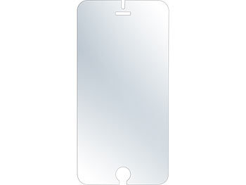 Panzerglas iPhone 6: Somikon Original Gorilla Glas 9H Displayschutz, 3D Touch für iPhone 6 /6s Plus