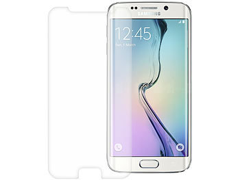 Samsung Displayschutz: Somikon Glasklare Displayschutzfolie für Samsung Galaxy S6