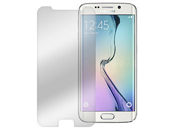 Somikon Displayschutzfolie für Samsung Galaxy S6, matt, 5er-Set