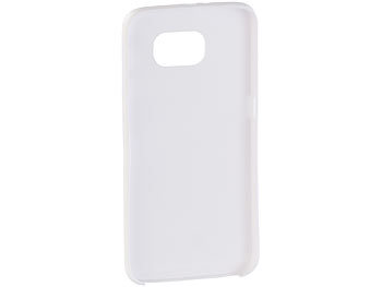 Xcase Ultradünnes Schutzcover für Samsung Galaxy S6, weiß, 0,3 mm