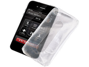 iPhone 6 Hülle: Xcase Wasser- & staubdichte Folien-Schutztasche für iPhone 6/s