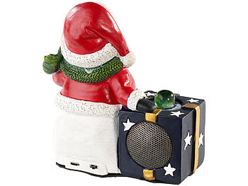 Callstel Musikbox, Bluetooth: Weihnachtlicher Schneemann Lautsprecher mit  Bluetooth, 8 Watt (Batteriebetriebene Lautsprecher)