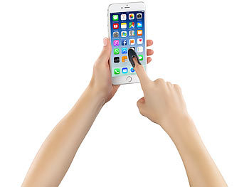Callstel Touchscreen-Eingabe-Fingerkappe für iPad, iPhone & Android