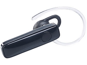 Callstel Kabelloses In-Ear-Mono-Headset mit Bluetooth 4.1 und Sprachansage