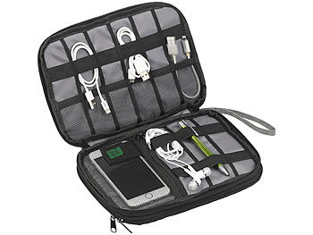 Universal-Reise-Gadget Tasche für Ladegerät Powerbank Kabel Elektronik-Zubehör Kabel-Organizer-Tasche Kabel-Tasche Festplatte USB-Laufwerk