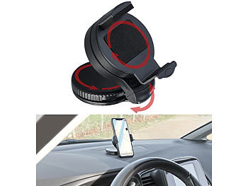 Verstellbarer Autotelefonhalter Maus-Auto-Smartphone-Ständer Universal-Armaturenbrett-Windschutzscheiben-Saugnapf-Autotelefonhalterung 