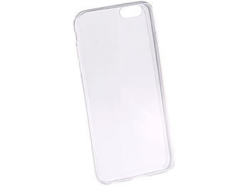 PEARL Ultradünne Schutzhülle für iPhone 6/6s Plus, 0,3 mm, transparent