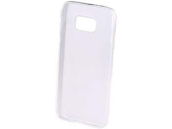 PEARL Ultradünne Schutzhülle aus TPU für Galaxy S7, 0,3 mm, transparent