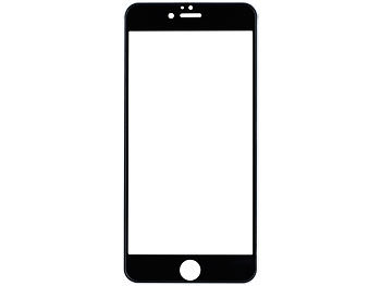 Somikon Randloses Display-Schutzglas iPhone 6/6s Plus, 3D-Hartglas 9H