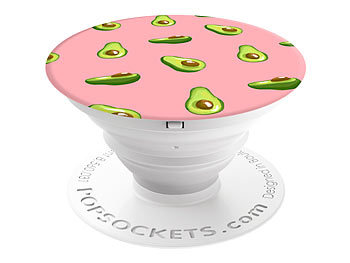 PopSockets Ausziehbarer Sockel & Griff für Smartphones & Tablets - Avocados Pink