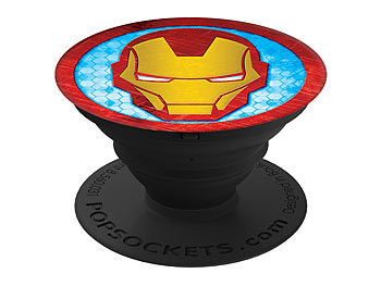 PopSockets Ausziehbarer Sockel und Griff für Smartphones &Tablets - Iron Man Icon