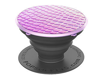 PopSockets Ausziehbarer Sockel und Griff für Handys & Tablets - Snake Golden Pink