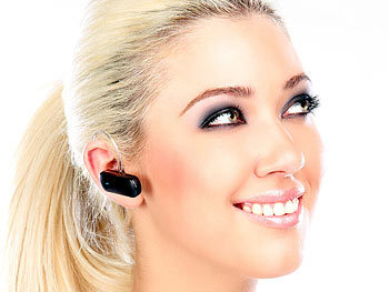 Callstel In-Ear-Stereo-Headset XH-300, mit Bluetooth 3.0 für Musik & Telefonate