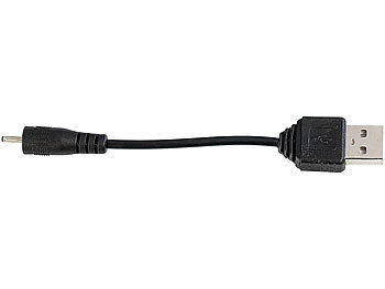 Callstel Ultrapraktisches USB Ladekabel für Nokia-Handys (2,0 mm Ladebuchse)