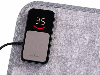 Wilson Gabor 2er-Set Heizteppiche, 150 x 200 cm, 7 Temperaturstufen und Timer 