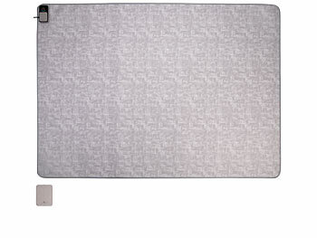 Wilson Gabor 2er-Set Heizteppiche, 150 x 200 cm, 7 Temperaturstufen und Timer 