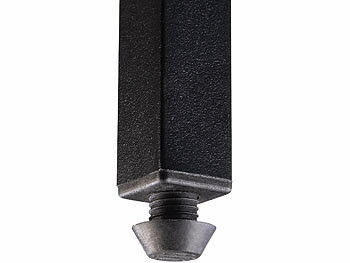 erweiterbares Mikrowellenregal mit Ebenen und Haken