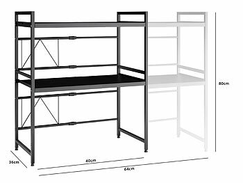 Mikrowellenregal Arbeitsplatte 