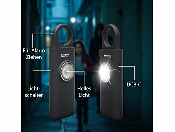 Haushalt Licht Reise Schutz Schrillalarm unterwegs Notfall Sicherheitsalarm