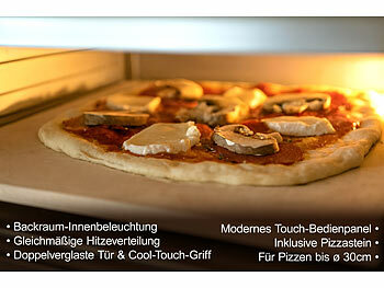 Pizzaofen mit Ober- und Unterhitze