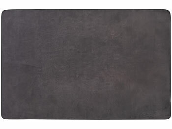 Infrarot Heizmatte Boden: Wilson Gabor Teppichüberwurf für Heizteppich HZT-105, waschbar, 150 x 100 cm, grau 