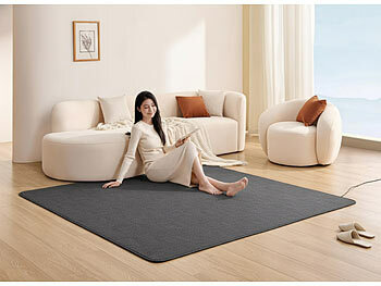 Wilson Gabor Heizteppich mit 150 x 200 cm, 7 Temperaturstufen, inkl. Überwurf 