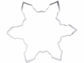 Rosenstein & Söhne Weihnachts-Ausstecher, 12-tlg. Set, Edelstahl, Kekse, Fondant, Deko