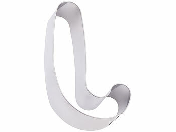 Rosenstein & Söhne Weihnachts-Ausstecher, 12-tlg. Set, Edelstahl, Kekse, Fondant, Deko