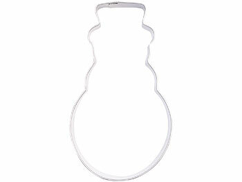 Rosenstein & Söhne Weihnachts-Ausstecher, 12-tlg. Set, Edelstahl, Kekse, Fondant, Deko