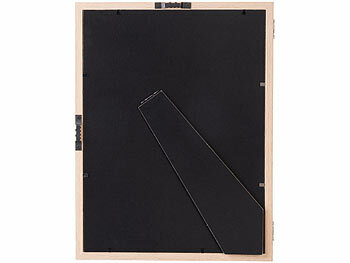 Your Design 4er-Set Bilderrahmen A4 mit Fach für 150 Kinderzeichnungen, Holz-Optik