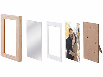Bilderrahmen mit Acrylglas zum Präsentieren von Familienfotos 