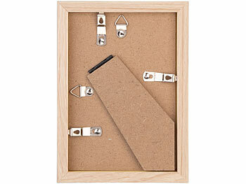 Your Design 3er-Set Bilderrahmen, robustes Acrylglas, 10 x 15 cm, A6, Eiche hell 