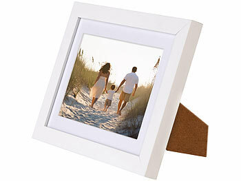 Your Design 12er-Set Bilderrahmen mit robustem Acrylglas, 13 x 18 cm, weiß