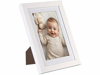 Your Design 12er-Set Bilderrahmen mit robustem Acrylglas, 13 x 18 cm, weiß